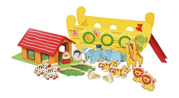 Legler - Veľká Noemova archa + 16 figúrok