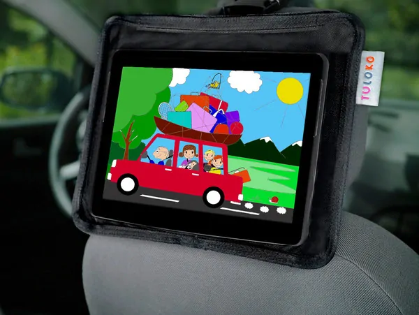Cestovný držiak na tablet Tuloko - čierný