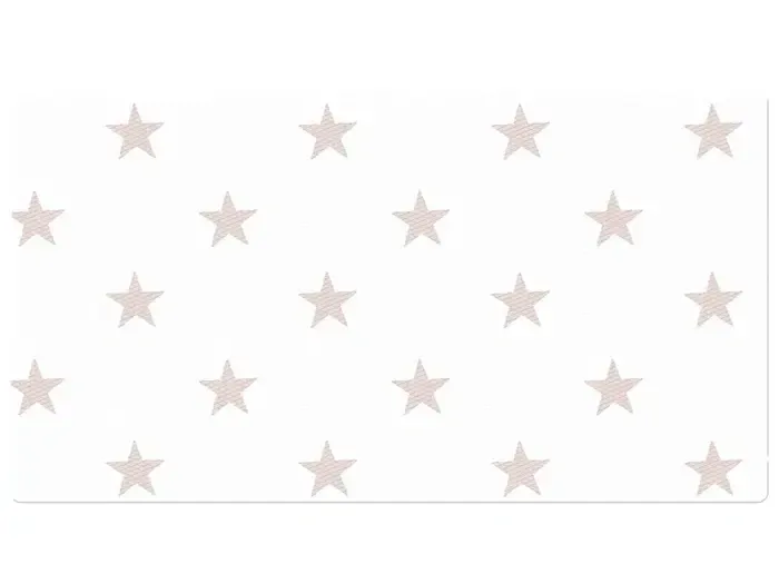 Podložka Lalalu Kichen Mat - Gray star 75 x 44 cm