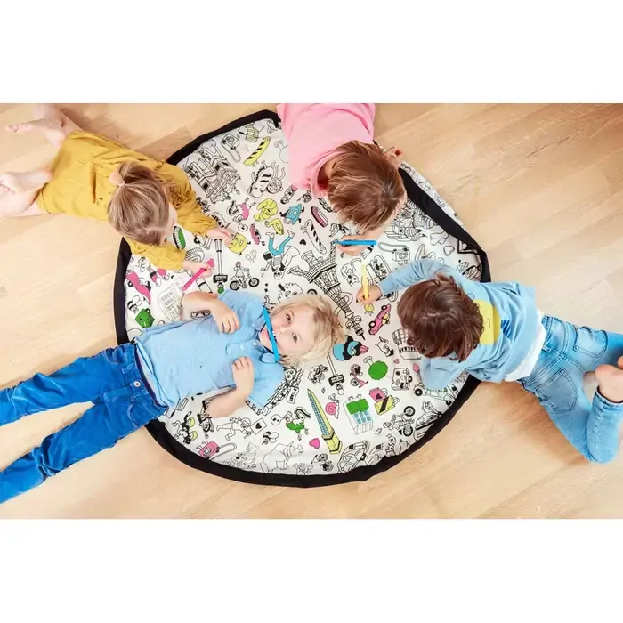 Vak na hračky / podložka na hranie Play&Go - Omy Paris