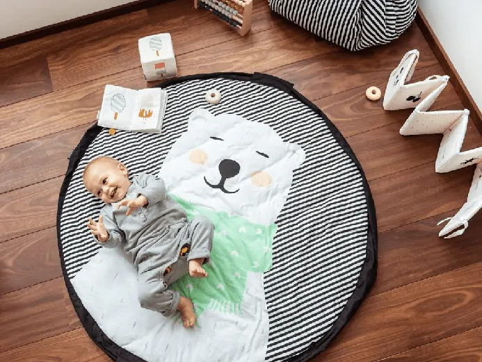 Vak na hračky / podložka na hranie Play&Go Soft - Polar Bear