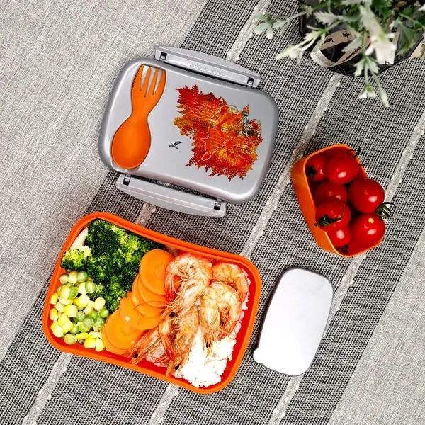 Obedový box N'ice Box Carl Oscar s chladiacou časti - Fire