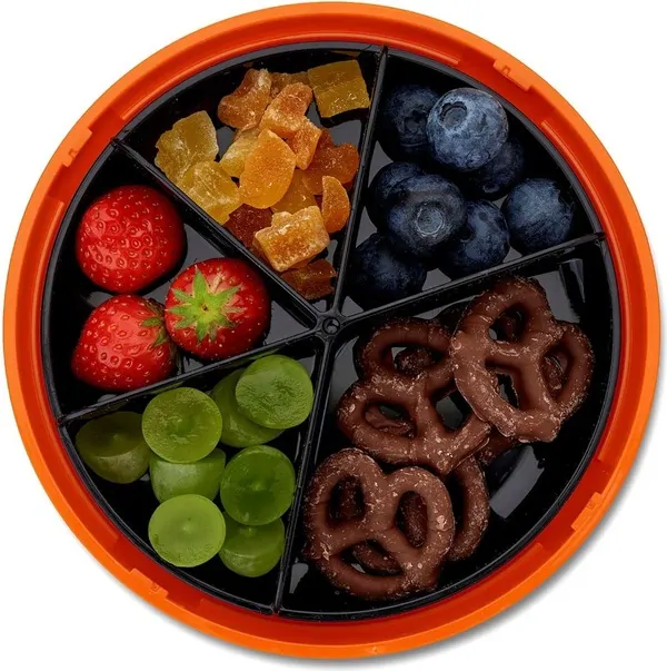 Desiatový box Snack Disc Carl Oscar - Orange