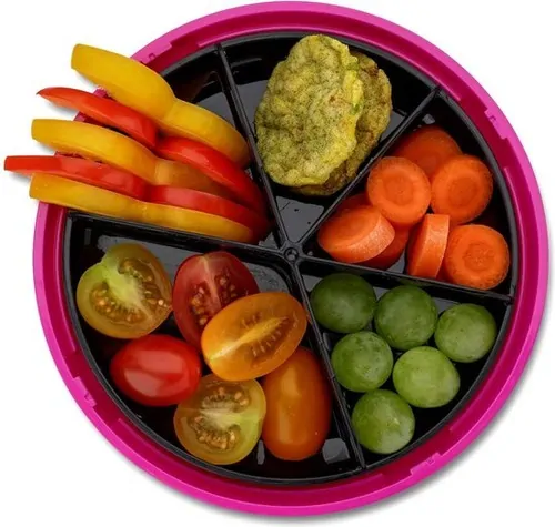 Desiatový box Snack Disc Carl Oscar - Purple