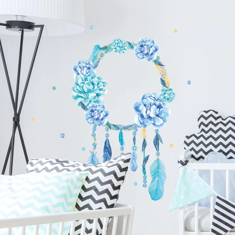 Samolepka na stenu - Lapač snov 56 x 88 cm