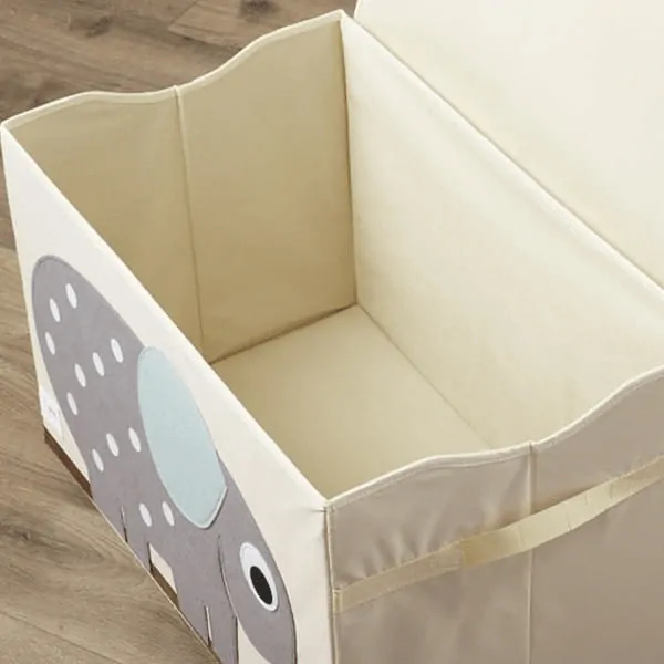 3 Sprouts Uzatvárateľná debna na hračky - Hrošík