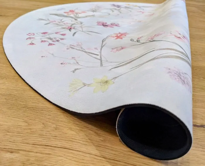 Kaučuková hracia podložka Gugu the Hero - Flower garden Circle