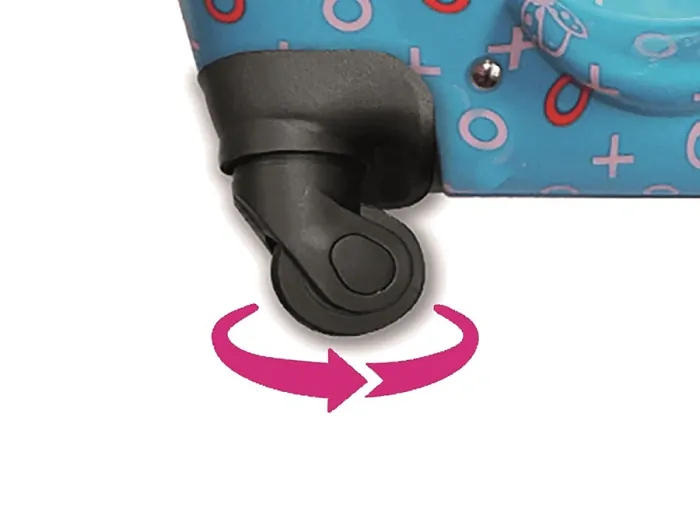 Oops - Detský kufor na kolieskach 2v1 - Lienka