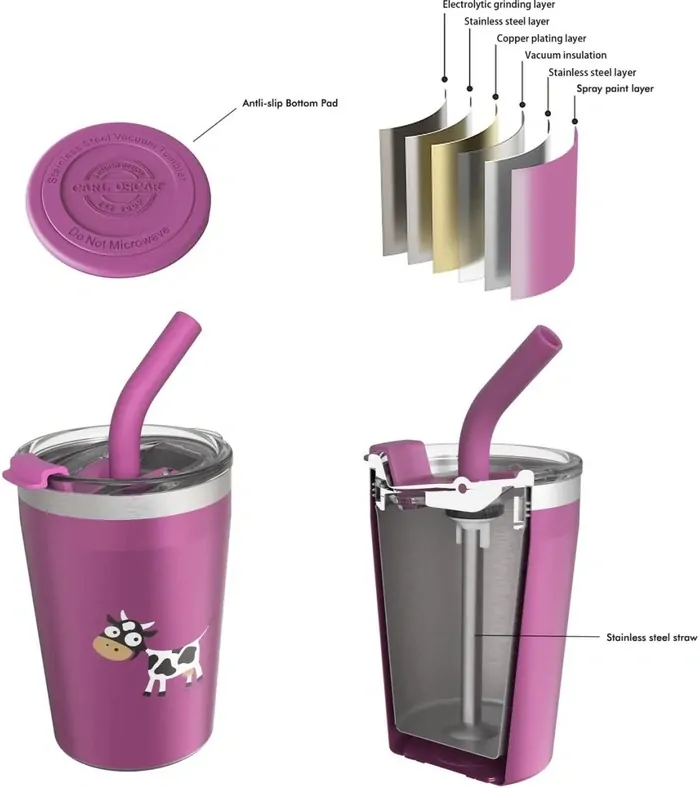 Termo pohárik Carl Oscar Tumbler 0,25 l - Purple