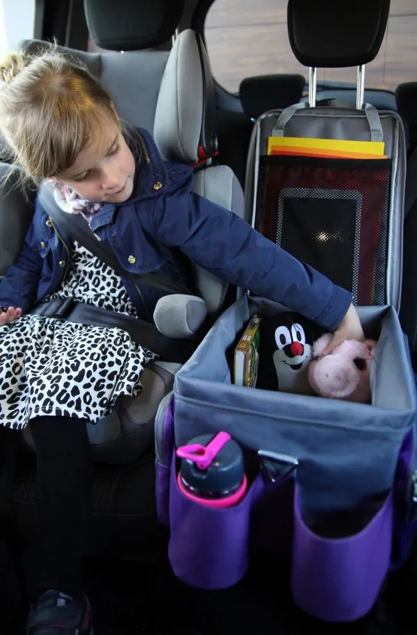 Cestovná taška a organizér Tuloko - fialová farba