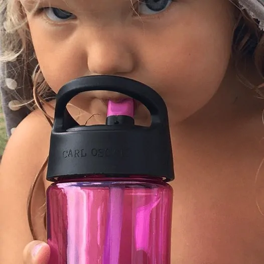 Fľaša na pitie 2v1 Carl Oscar - Purple