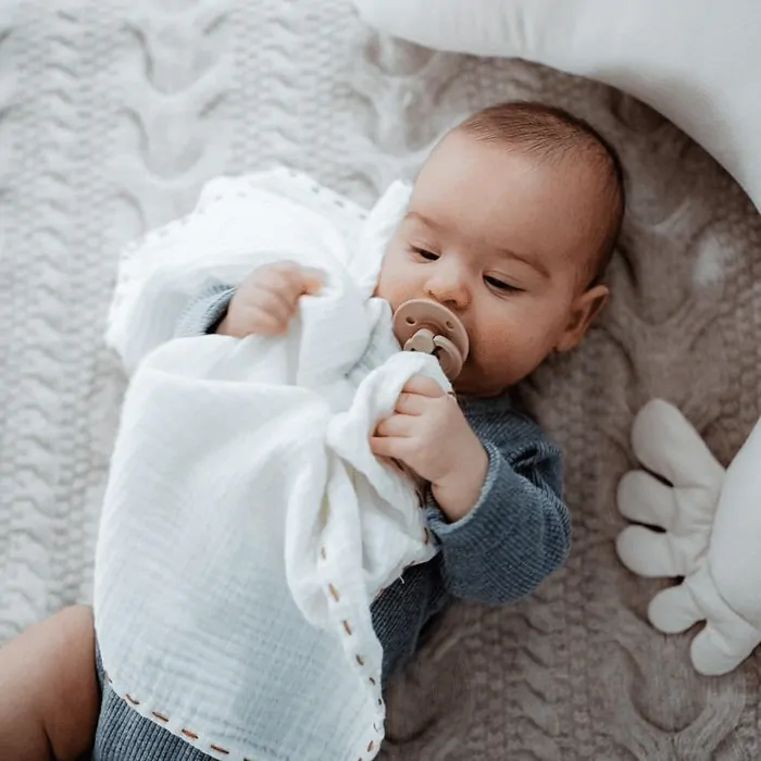 La Millou - 2ks mušelínové plienky - Papaya/Off white