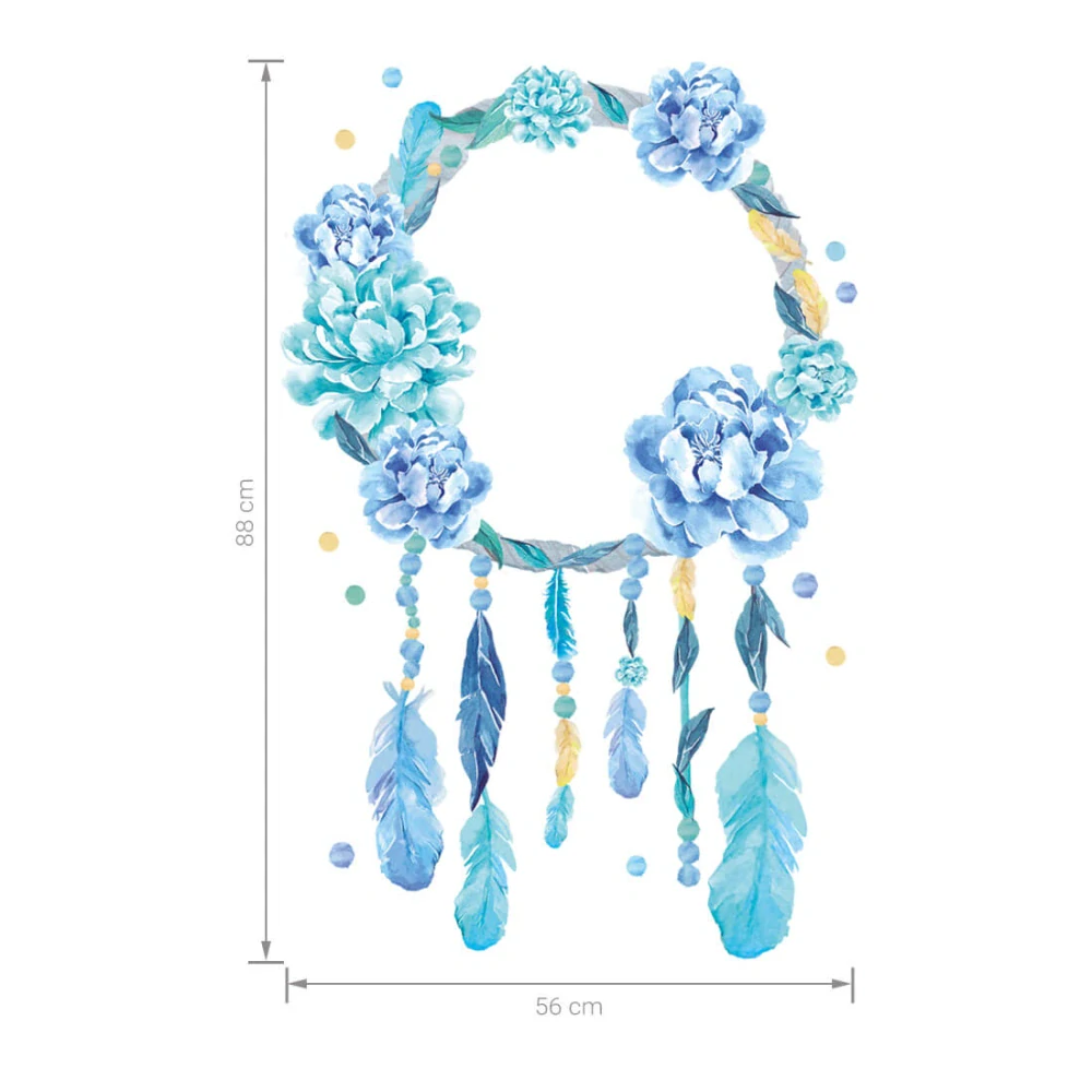 Samolepka na stenu - Lapač snov 56 x 88 cm