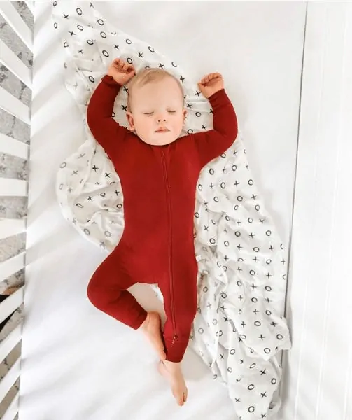 Bambusovo - mušelínová zavinovačka / plienka Lulujo - XO 120 x 120 cm