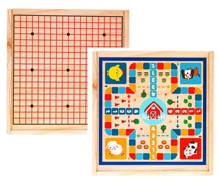 Drevený herný set 6v1