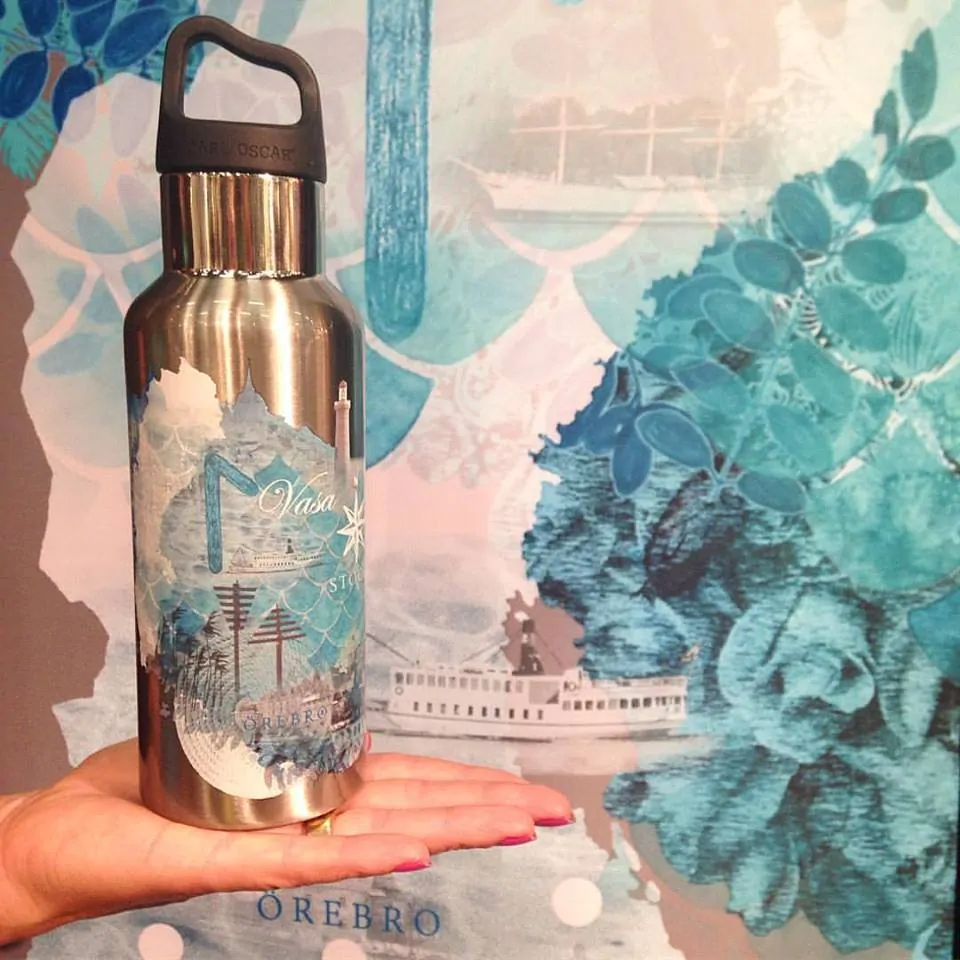 Nerezová termoska Carl Oscar Wisdom TEMPflask 0,5 L - Water