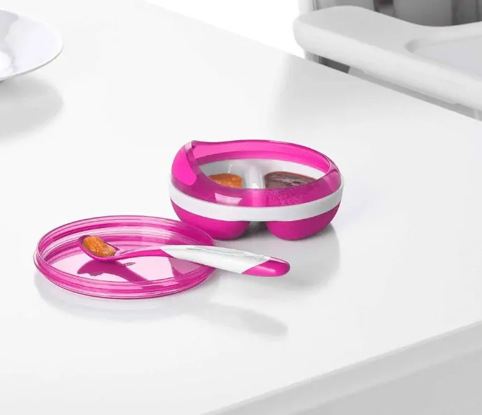 Jedálenská miska pre deti OXO - ružová