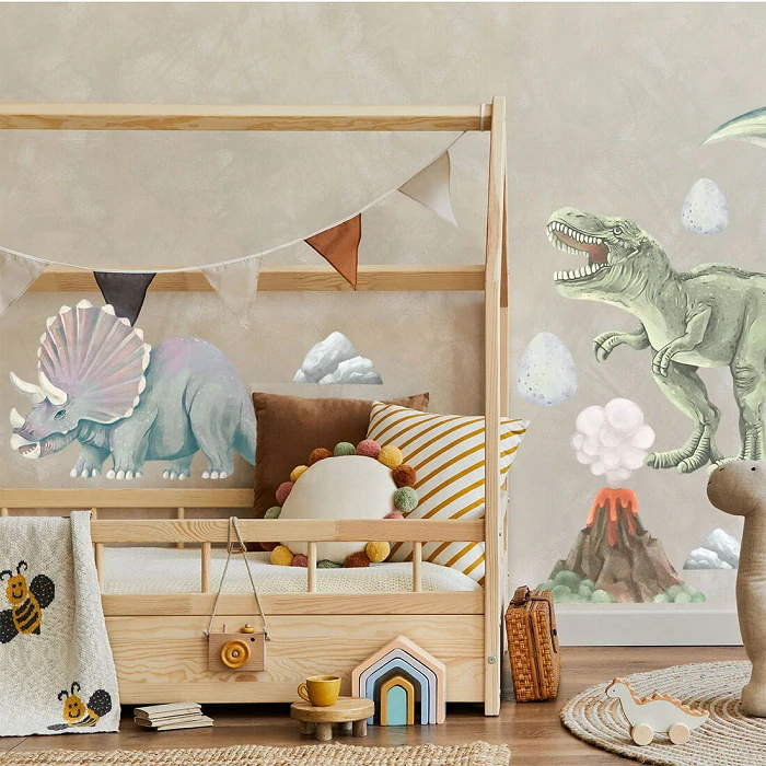 Samolepky na stenu - Dinosauri, varianta A