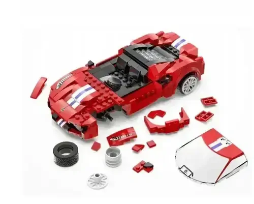 Stavebnica Technic na ovládanie - Závodné auto 488 Race Car, 306 ks