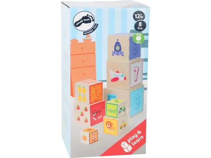 Legler - Didaktická skladacie veža 73 cm