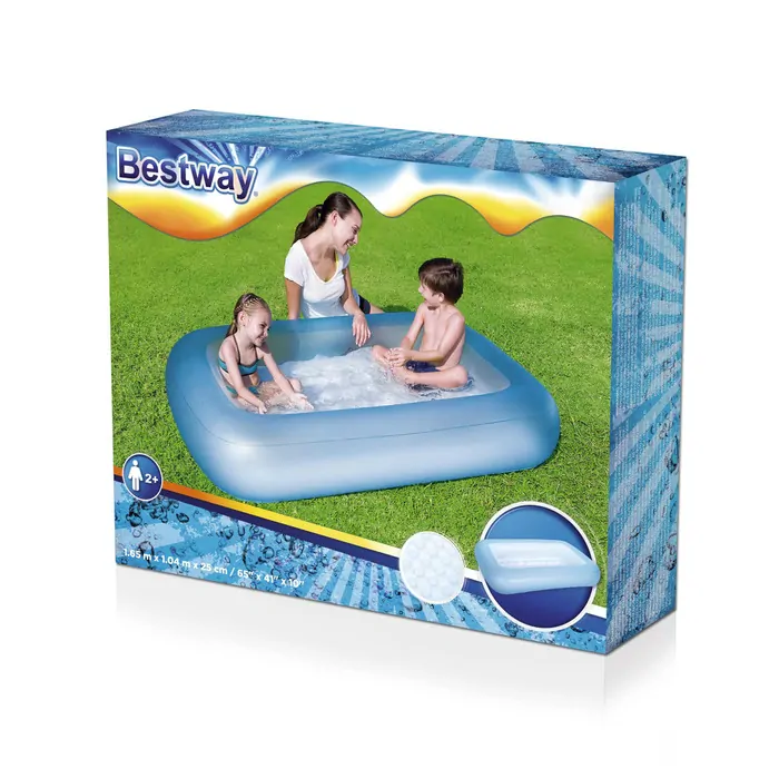 Bestway - Aquababes 165x104x25 cm, modrý