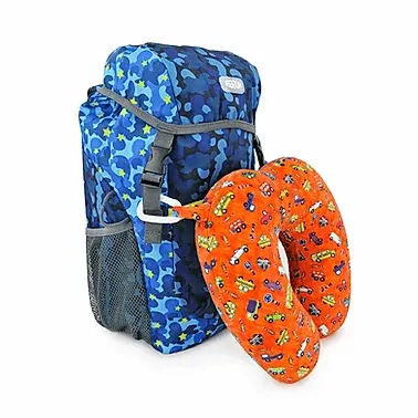 Hugger - Ergonomický cestovný vankúš Desert Star Camo