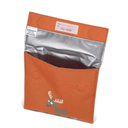 Sandwich Bag Pack n´Snap Carl Oscar  - Grey