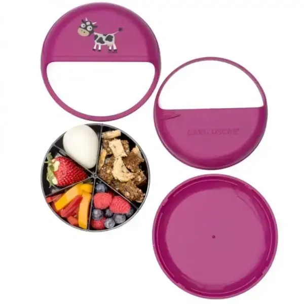 Desiatový box Bento Disc Carl Oscar - Grey