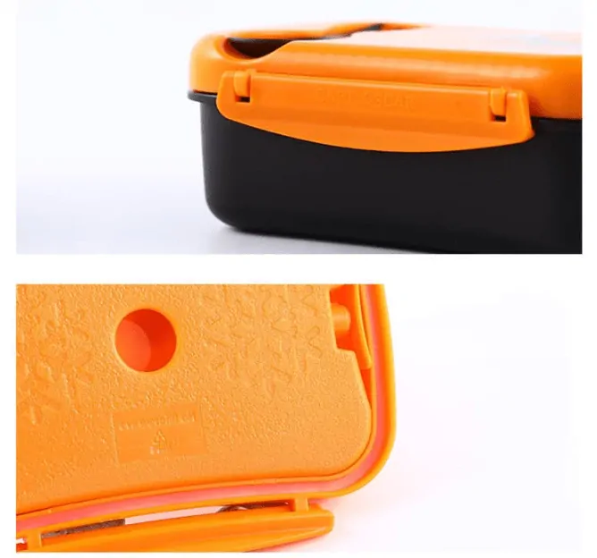 Desiatový box N'ice Box Carl Oscar s chladiacou časti - Purple