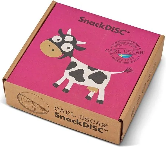 Desiatový box Snack Disc Carl Oscar - Purple