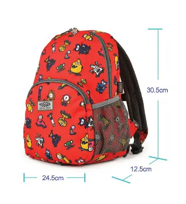 Detský batoh Hugger Totty Tripper M - Google eyes