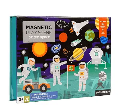 Petit Collage - Magnetická tabuľka Vesmír 