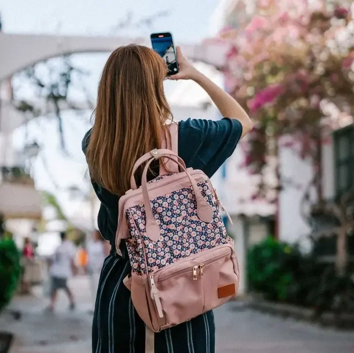 Multifunkčný batoh La Millou Dolce Vita - Sugar Pink