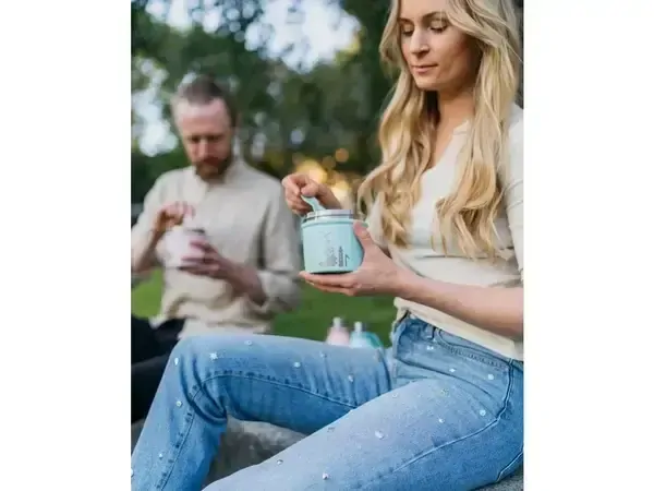 Cestovná vakuová nádoba Carl Oscar TEMP LunchJar Spirit 0,5 l - Blue/Flow