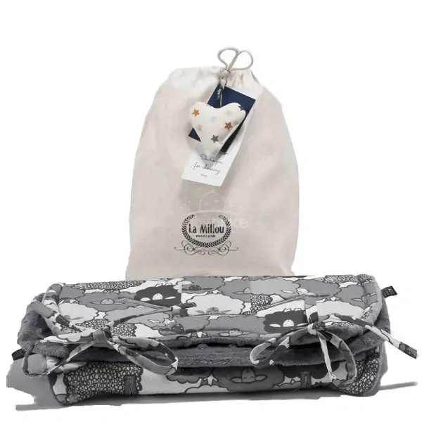 Podložka do kočíka La Millou - Boho Girl/Velvet Audrey Mint