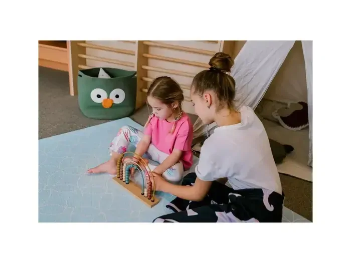 Hracia podložka Lalalu Premium - Blue Ballon 190 x 130 cm