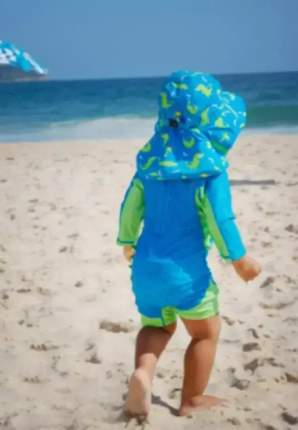 Zoocchinni - Plavky UV+50, 2-3 roky, krokodíl