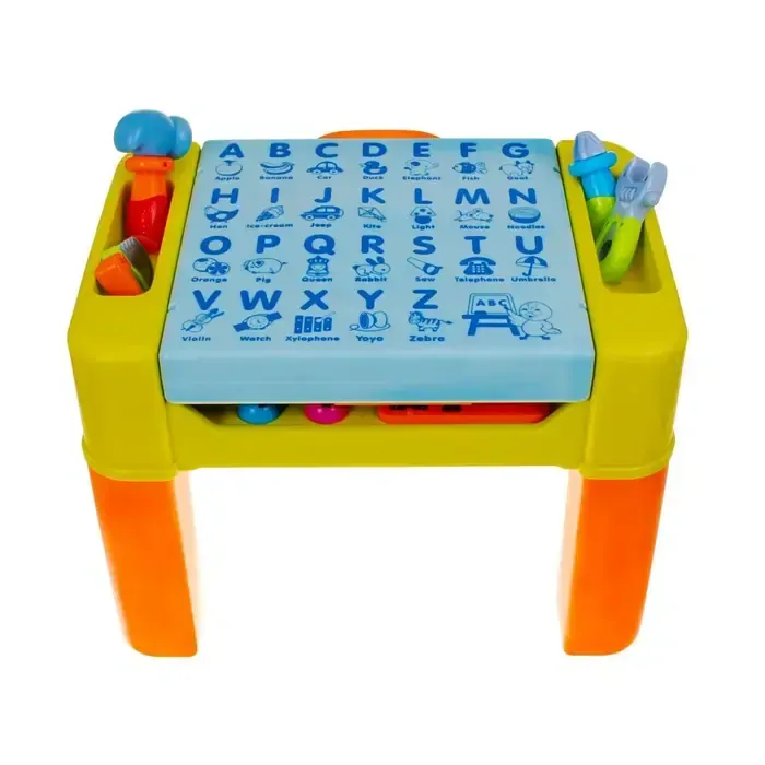 Veľký multifunkčný stôl pre deti 2v1 s hudobným panelom