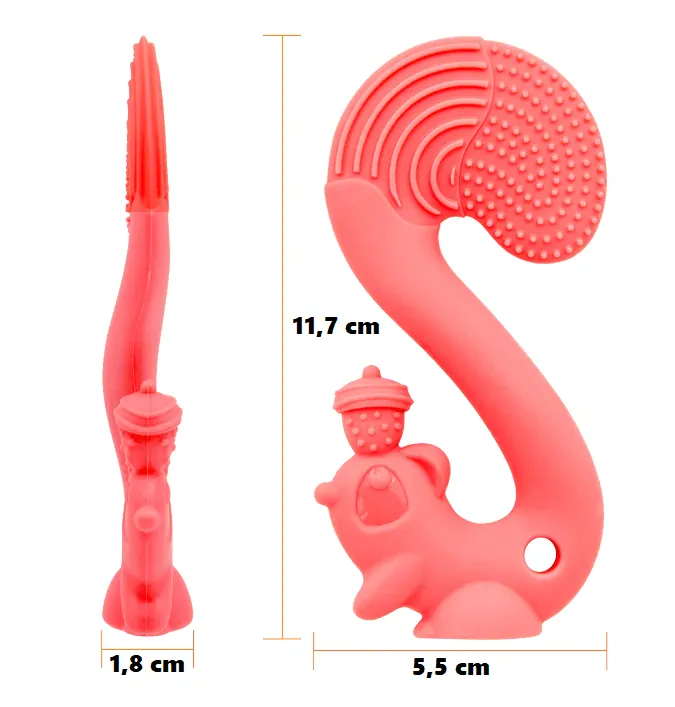 Hryzátko Mömbella Veverička - Orange