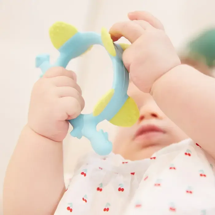 Hryzátko Smily Mia Dinosaurus - Grey