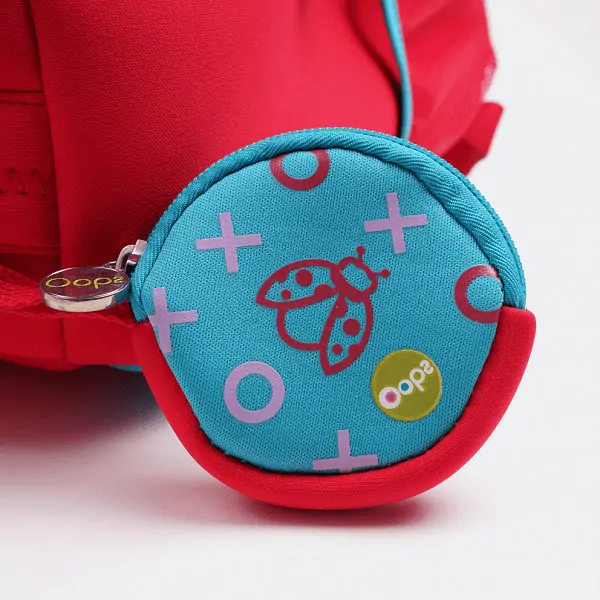 Oops - Neoprénový batoh s peňaženkou - Lienka