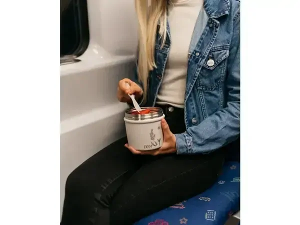 Cestovná vakuová nádoba Carl Oscar TEMP LunchJar Spirit 0,5 l - Grey/Power