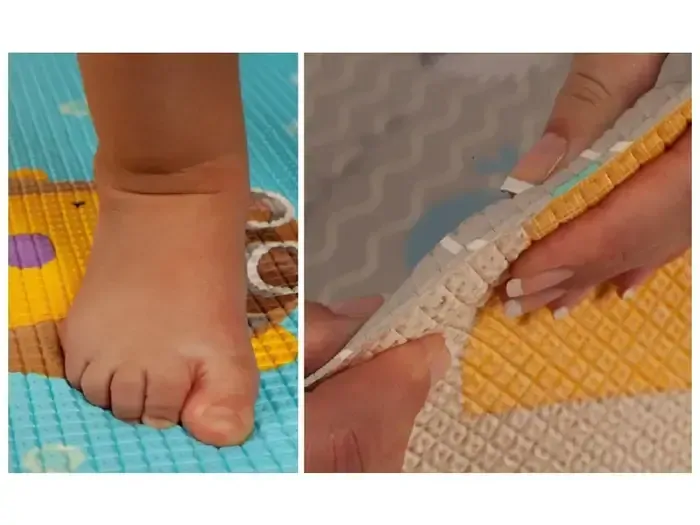 Hracia podložka Lalalu Premium - Hexagon 190 x 130 cm