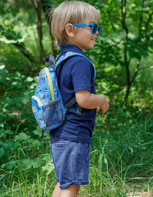 Detský batoh Hugger Totty Tripper S - My Giraffe is orange