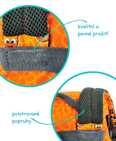 Detský batoh Hugger Animal - Gerry Giraffe