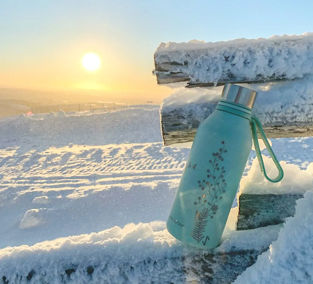 Nerezová termoska Carl Oscar Spirit TEMPflask 0,5 L - Blue/Flow